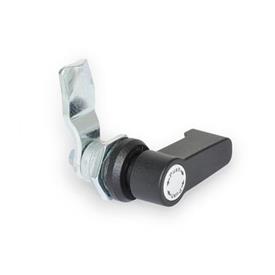 GN 115.9 Zinc Die-Cast Safety Cam Latches, with Operating Elements Type: HG - With lever 