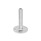 GN 41 Pieds de machine en pouces en inox, à goujon fileté ou taraudé en pouces Type (base): B0 - Sans sous-couche en caoutchouc, avec 2 trous de montage
Version (Goujon/Douille): U - Sans écrou hexagonal interne en haut, réglage par clé plate en bas