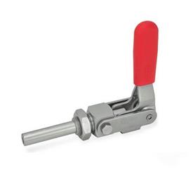 GN 843.1 Stainless Steel Push-Pull Type Toggle Clamps Type: AS - Without mounting bracket