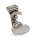 GN 115.8 Stainless Steel Cam Latches with Hook, with Stainless Steel Operating Elements Type: KGN - With wing knob
Material: N - Stainless steel
Identification no.: 2 - With latch bracket