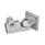 GN 282 Aluminum Swivel Clamp Connector Joints Type: T - Adjustment with 15° division (serration)
Finish: BL - Plain, Matte shot-blasted finish