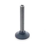 Stainless Steel Ball Jointed Leveling Feet, with Plastic or Stainless Steel Thrust Pad