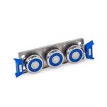Stainless Steel Cam Roller Carriages for Cam Roller Linear Guide Rails GN 2492