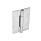 GN 136 Stainless Steel Sheet Metal Hinges, Square or Vertically Extended Material: NI - Plain finish
Type: A - Without bores
Bildvarianten: l2 (1,5) - 1.5 times extended