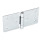 GN 136 Steel Sheet Metal Hinges, Horizontally Extended Material: ST - Steel
Type: B - With through holes
Bildvarianten: l1 (b) - on both sides elongated