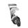 GN 115.8 Zinc Die-Cast Cam Locks with Hook, with Plastic Operating Elements / Operation with Key Type: SU - With key (Keyed differently)
Identification no.: 2 - With latch bracket
Finish (Housing collar): SW - Black, RAL 9005, textured finish