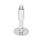GN 41 Metric Thread, Stainless Steel Leveling Feet, Tapped Socket or Threaded Stud Type Type (Base): D0 - Without rubber pad / cap
Version (Stud / Socket): W - With adjustable sleeve, covered thread, wrench flat at the bottom