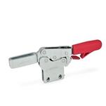 Steel Horizontal Acting Toggle Clamps, with Safety Hook, with Vertical Mounting Base