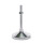 GN 18 Stainless Steel AISI 316L Leveling Feet, FDA Compliant Type (Base): C4 - Polished, rubber pad vulcanized, white
Version (Stud): SK - With nut, external hex at the bottom