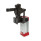 GN 962 Steel Heavy Duty Pneumatic Toggle Clamps, with Vertical Mounting Base, with Magnetic Piston Type: APV - Clamping arm with slotted hole, with two flanged washers