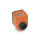 EN 954 Plastic Digital Position Indicators, 4 Digit Display, Steel Shaft Receptacle, Mechanical Counter Installation (front view): AN - On the chamfer, above
Color: OR - Orange, RAL 2004, shiny finish