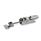 GN 761 Steel / Stainless Steel Toggle Latches, without Safety Mechanism Type: T - T-head latch bolt, with catch
Material: NI - Stainless steel