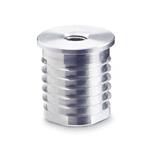 Aluminum Threaded Tube Ends, Round or Square Type