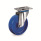 EN 22892 Roulettes à usage moyen polyamide, version pour charges légères Type de roulement: G - Roulement à friction
Type (support): L - Support pivotant avec plaque de montage
Codage: L - Version pour charges légères
Matériau (support): NIB - Tôle inox AISI 304, avec roue bleu