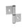GN 2294 Aluminum Double Winged Lift-Off Hinges, for Profile Systems / Panel Elements Type: A - Exterior hinge wings
Identification : C - With countersunk holes
Bildzuordnung: 82