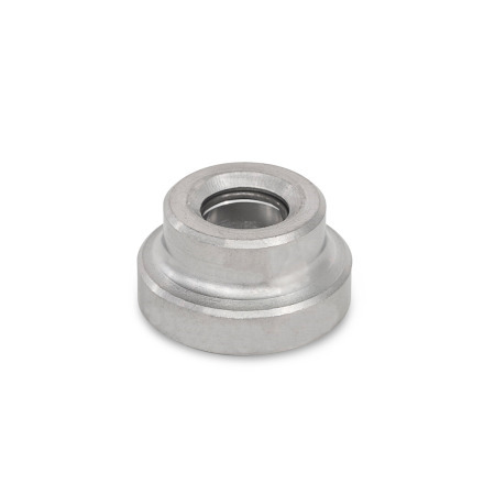 Thrust Pads DIN 6311: Stainless Steel, for Grub Screws DIN 6332 or Tommy Screws DIN 6304 / DIN 6306