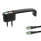 GN 422 Jaladeras en "U" para gabinete en zinc fundido a presión / con luz indicadora, con función de conmutación de potencia, con cable de PUR Tipo: RK - Botón, cierre, con LED, rojo / verde (bicolor)
Tipo: LK - Luz indicadora LED, rojo / verde (bicolor) (sin función de interruptor)
Tipo de conexión: S025 - Cable con enchufe, 0.25 m
Acabado: SW - Negro, RAL 9005, acabado texturizado