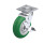 WN 22885.1 Steel Medium Duty Casters, Polyurethane Wheel Tread, Aluminum Wheel Core, Medium Version, Round Tread Bracket type: LF - Swivel bracket with mounting plate, with wheel brake