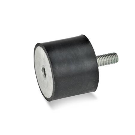 Vibration Isolation Mounts GN 351 | JW Winco