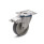 EN 22872 Steel / Stainless Steel Medium Duty Casters, Rubber Wheel Tread, Polypropylene Wheel Core, Light Version Bearing type: G - Friction bearing
Bracket type: LF - Swivel bracket with mounting plate, with total lock brake
Coding: L - Light version
Bracket material: NI - Stainless steel sheet metal