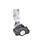 GN 516 Zinc Die-Cast Compression Cam Latches, with Operating Elements or Operation with Socket Key Type: KG - With wing knob