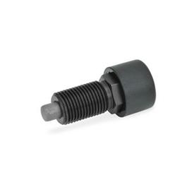 GN 514 Steel Locking Indexing Plungers, with Cardioid Curve Mechanism (Retractable Pen Principle) Type: A - Without lock nut