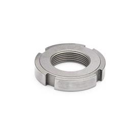DIN 1804 Stainless Steel Slotted Spanner Nuts 