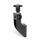 EN 6476 Plastic Side Guide Bracket, Fixed, with Contact Edge Identification no.: 1 - With hand knob