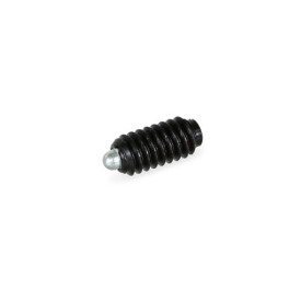  SPNL Steel Spring Plungers, with Steel Nose Pin, with Slot Type: SS - Steel, high spring load<br />Identification: A - Without locking element