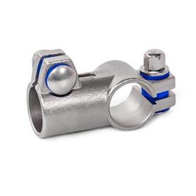 GN 192.5 Stainless Steel T-Angle Connector Clamps Type: B - With seals