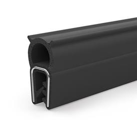 GN 2180 Edge Protection Seal Profiles, Material NBR / EPDM (UL Certified) Type: A - Upper seal profile