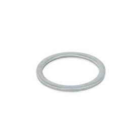 DIN 7603 Copper / Aluminum / Stainless Steel Sealing Washers, for Threaded Plugs DIN 908 and DIN 910 Material: AL - Aluminum