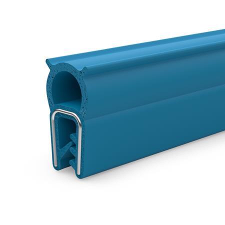 GN 2190 Edge Protection Seal Profiles, Materials NBR / MVQ (Silicone), FDA Compliant Material: NBR - Acrylonitrile butadiene rubber
Type: A - Upper seal profile