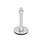 GN 44 Stainless Steel AISI 316L Leveling Feet, Threaded Stud Type Type (Base): D3 - With rubber pad, vulcanized, black
Version (Stud): SK - With nut, external hex at the bottom
