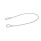 GN 111.2 Stainless Steel AISI 304 Retaining Cables, with Mounting Tabs or Loops Type: D - With 2 loops
Color: BL - Plain finish