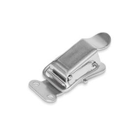 GN 832.4 Steel / Stainless Steel Toggle Latches Material: NI - Stainless steel