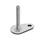 GN 43 Metric Thread, Stainless Steel Leveling Feet, Tapped Socket or Threaded Stud Type, with Mounting Hole, Teardrop Shape Type (Base): D3 - With rubber pad, vulcanized, black
Version (Stud / Socket): U - Without nut, internal hex at the top, wrench flat at the bottom