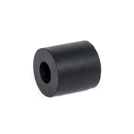 Vibration Isolation Mounts GN 351: Rubber, Cylindrical Type, with Through Hole