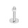 GN 44 Stainless Steel AISI 316L Leveling Feet, Threaded Stud Type Type (Base): D0 - Without rubber pad / cap
Version (Stud): TK - With nut, wrench flat at the bottom