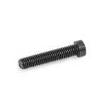 Steel Socket Cap Screws, with Low-Profile Head and Reduced Head Diameter, with Internal Hex