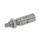 GN 817.7 Stainless Steel Indexing Plungers, Pneumatically Operated Type: E - Pneumatically single-acting, protrude by spring force
Coding: OP - Without position query