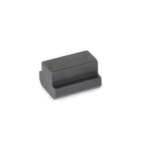  NO.508R Steel T-Slot Nuts, without Thread 