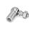 DIN 71802 Stainless Steel Threaded Ball Joint Linkages, with Threaded Stud Type: CSN - With threaded stud, with safety catch