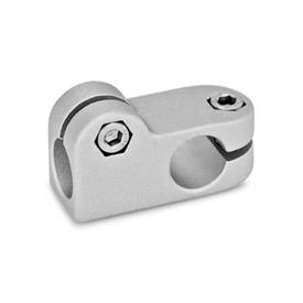 GN 191 Aluminum, T-Angle Connector Clamps Finish: BL - Plain, Matte shot-blasted finish