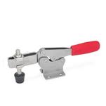 Stainless Steel Horizontal Acting Toggle Clamps, with Horizontal Mounting Base