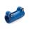 EN 242.9 Plastic Tube Connectors Color: VDB - Blue, RAL 5005, matte finish