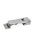 GN 821 Steel / Stainless Steel, Zinc Plated Toggle Latches Type: SV - For safety with padlock
Material: NI - Stainless steel
Identification No.: 2 - Short type