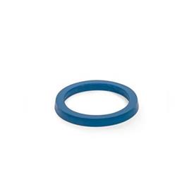 GN 7600 Elastomer Sealing Rings, Hygienic Design Material: FKM - Fluorine rubber