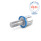 GN 1580 Stainless Steel Hex Head Screws, Hygienic Design Finish: PL - Polished finish (Ra < 0.8 µm)
Sealing ring material: E - EPDM