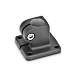 Abrazaderas para conectores de placa base, de aluminio, con 4 agujeros de montaje